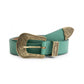 POM Amsterdam Belts CEINTURE - Billie Leather Green
