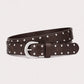 POM Amsterdam Belts CEINTURE - Rani Chocolate Brown
