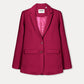 POM Amsterdam Blazers BLAZER - Chloé Burgundy Red