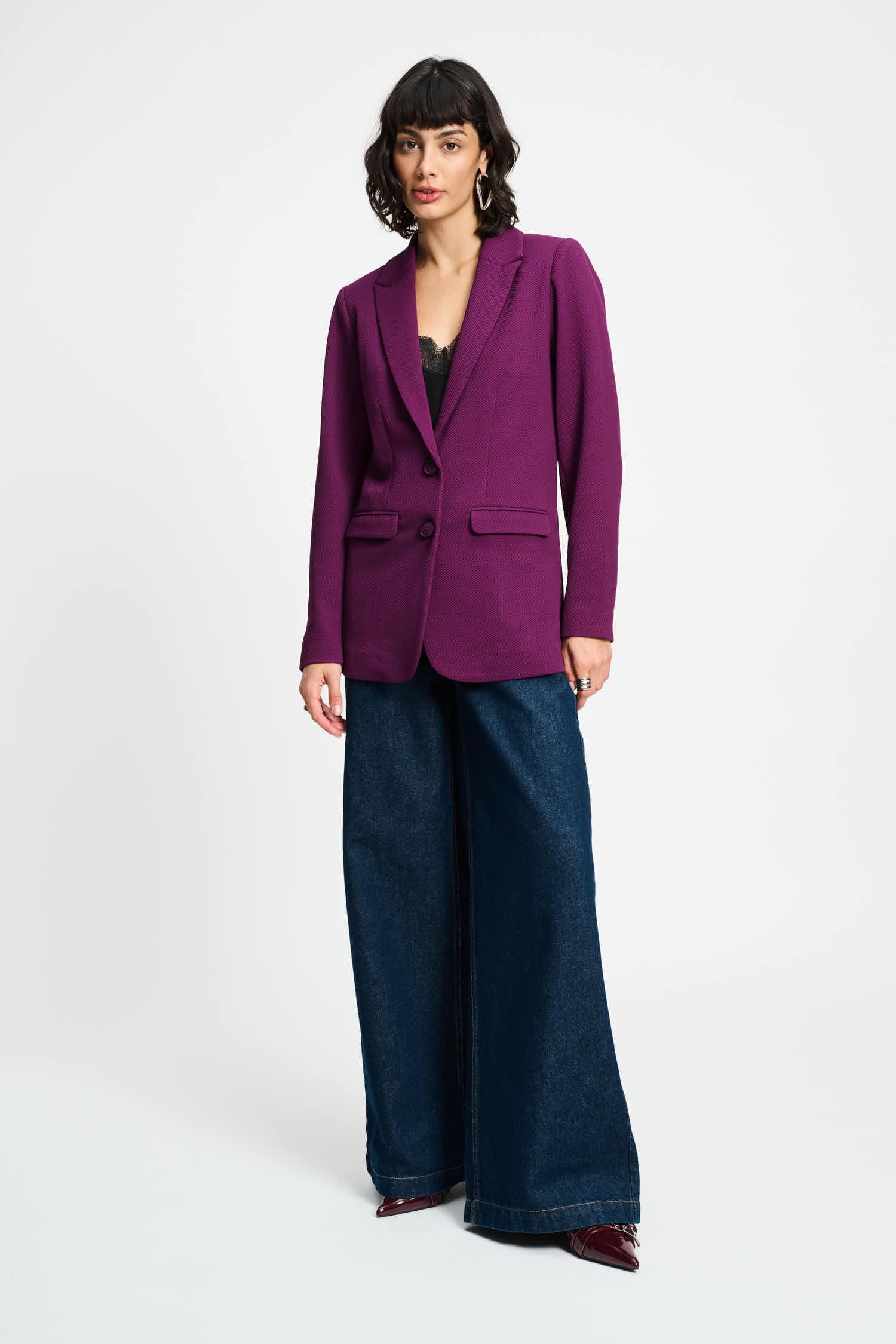 POM Amsterdam Blazers BLAZER - Chloé Plum