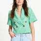 POM Amsterdam Blazers BLAZER - Palm Green