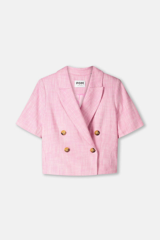 POM Amsterdam Blazers BLAZER - Shell Pink