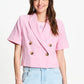 POM Amsterdam Blazers BLAZER - Shell Pink