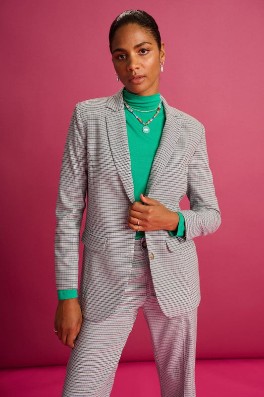 POM Amsterdam Blazers Grey / 34 BLAZER - Checked