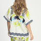 POM Amsterdam Blouses BLOUSE - Artisan Lime
