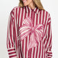POM Amsterdam Blouses BLOUSE - Beau Ribbon Red