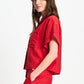 POM Amsterdam Blouses BLOUSE - Bloom Red