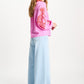 POM Amsterdam Blouses BLOUSE - Cheering Pink Sequins