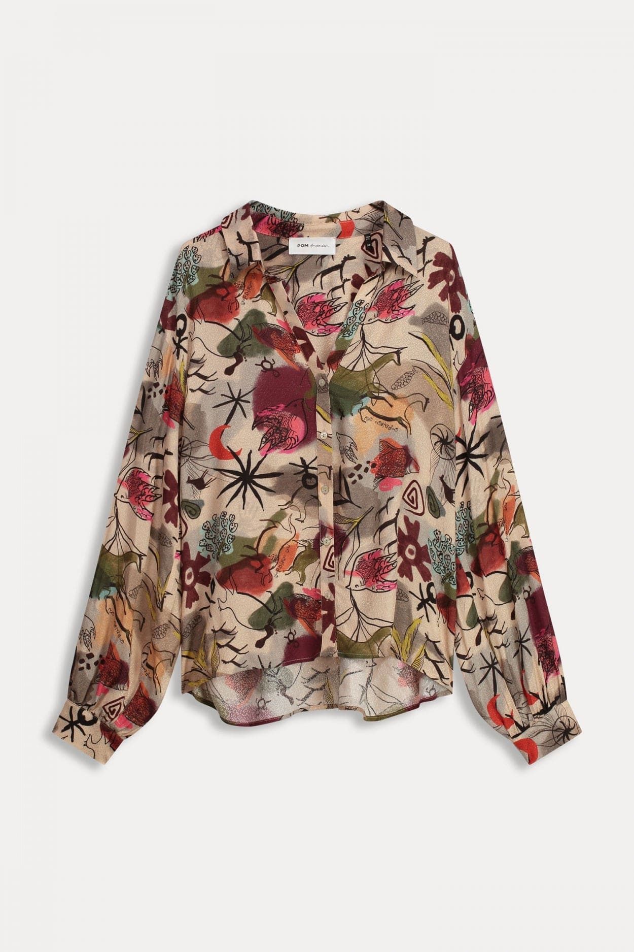 POM Amsterdam Blouses BLOUSE - Fantastique Sand
