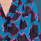 POM Amsterdam Blouses BLOUSE - Flower Pop Blue