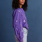 POM Amsterdam Blouses BLOUSE - French Violet Shine
