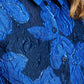 POM Amsterdam Blouses BLOUSE - Jade Bloom Cobalt Blue