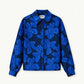 POM Amsterdam Blouses BLOUSE - Jade Bloom Cobalt Blue