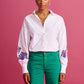 POM Amsterdam Blouses BLOUSE - Maxime Ecru