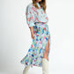 POM Amsterdam Blouses BLOUSE - Mia Parrots Blue