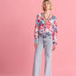 POM Amsterdam Blouses BLOUSE - Mila Botanical Pink