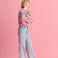 POM Amsterdam Blouses BLOUSE - Mila Botanical Pink