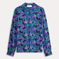 POM Amsterdam Blouses BLOUSE - Mila Brushwork Lilac