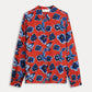 POM Amsterdam Blouses BLOUSE - Mila Flower Glory Red