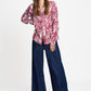 POM Amsterdam Blouses BLOUSE - Mila Ribbon Red
