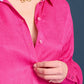 POM Amsterdam Blouses BLOUSE - Milly Fiery Pink