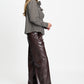 POM Amsterdam Blouses BLOUSE - Noa Check Brown