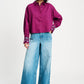 POM Amsterdam Blouses BLOUSE - Plum Melange