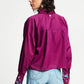 POM Amsterdam Blouses BLOUSE - Plum Melange