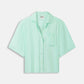 POM Amsterdam Blouses BLOUSE - Satin Fresh Mint