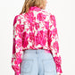 POM Amsterdam Blouses BLOUSE - Urban Flora White