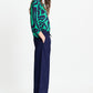 POM Amsterdam Blouses BLOUSE - Waves Green