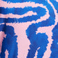 POM Amsterdam Blouses BLOUSE - Waves Pink Linen