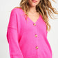 POM Amsterdam Cardigans CARDIGAN - Dashing Pink