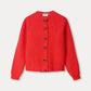 POM Amsterdam Cardigans CARDIGAN - Meryl Rouge