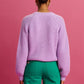 POM Amsterdam Cardigans CARDIGAN - Orchid Bloom