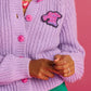 POM Amsterdam Cardigans CARDIGAN - Orchid Bloom