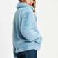 POM Amsterdam Coats VEST - Fur Misty Blue