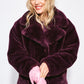 POM Amsterdam Coats VESTE - Cleo Dark Plum