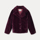 POM Amsterdam Coats VESTE - Cleo Dark Plum