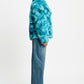 POM Amsterdam Coats VESTE - Cleo Teal Green Animal