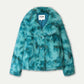 POM Amsterdam Coats VESTE - Cleo Teal Green Animal