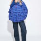 POM Amsterdam Coats VESTE - Coco Blue Check