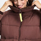 POM Amsterdam Coats VESTE - Coco Chocolate Brown