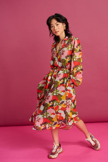 POM Amsterdam Dresses Multi colour / 34 ROBE - Palette de Couleurs