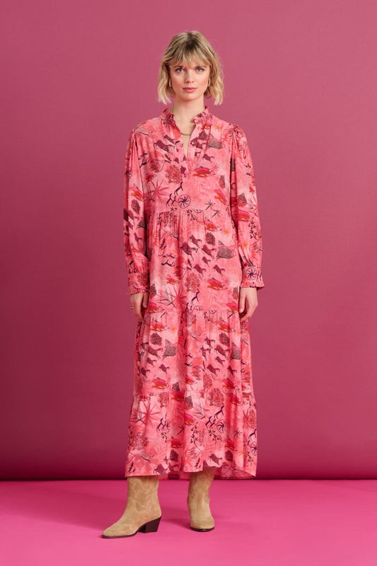 POM Amsterdam Dresses Pink / 34 ROBE - Fantastique Rose