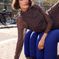 POM Amsterdam Dresses ROBE - Amber Check Brown