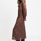 POM Amsterdam Dresses ROBE - Anna Chocolate Brown