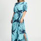 POM Amsterdam Dresses ROBE - Artisan Blue Sequins