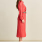 POM Amsterdam Dresses ROBE - Baked Red