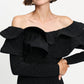 POM Amsterdam Dresses ROBE - Bibi Shimmer Black